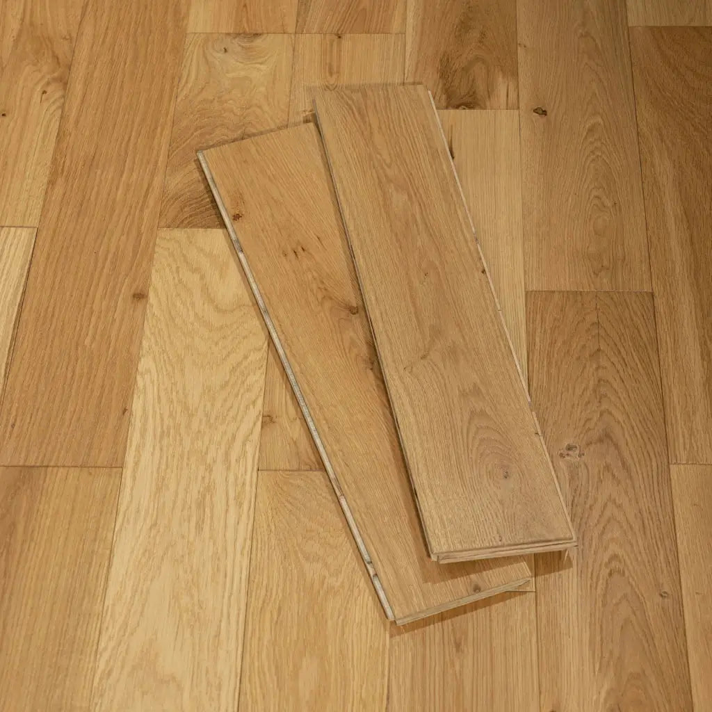 Oxford natural oak brushed & oiled wood flooring